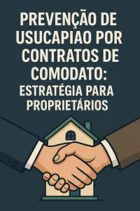 Imagem principal do artigo Prevenção de Usucapião por Contratos de Comodato: Estratégia para Proprietários